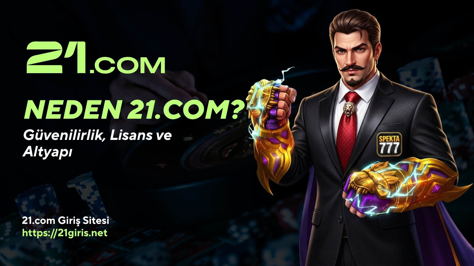 Neden 21.com? Güvenilirlik, Lisans ve Altyapı